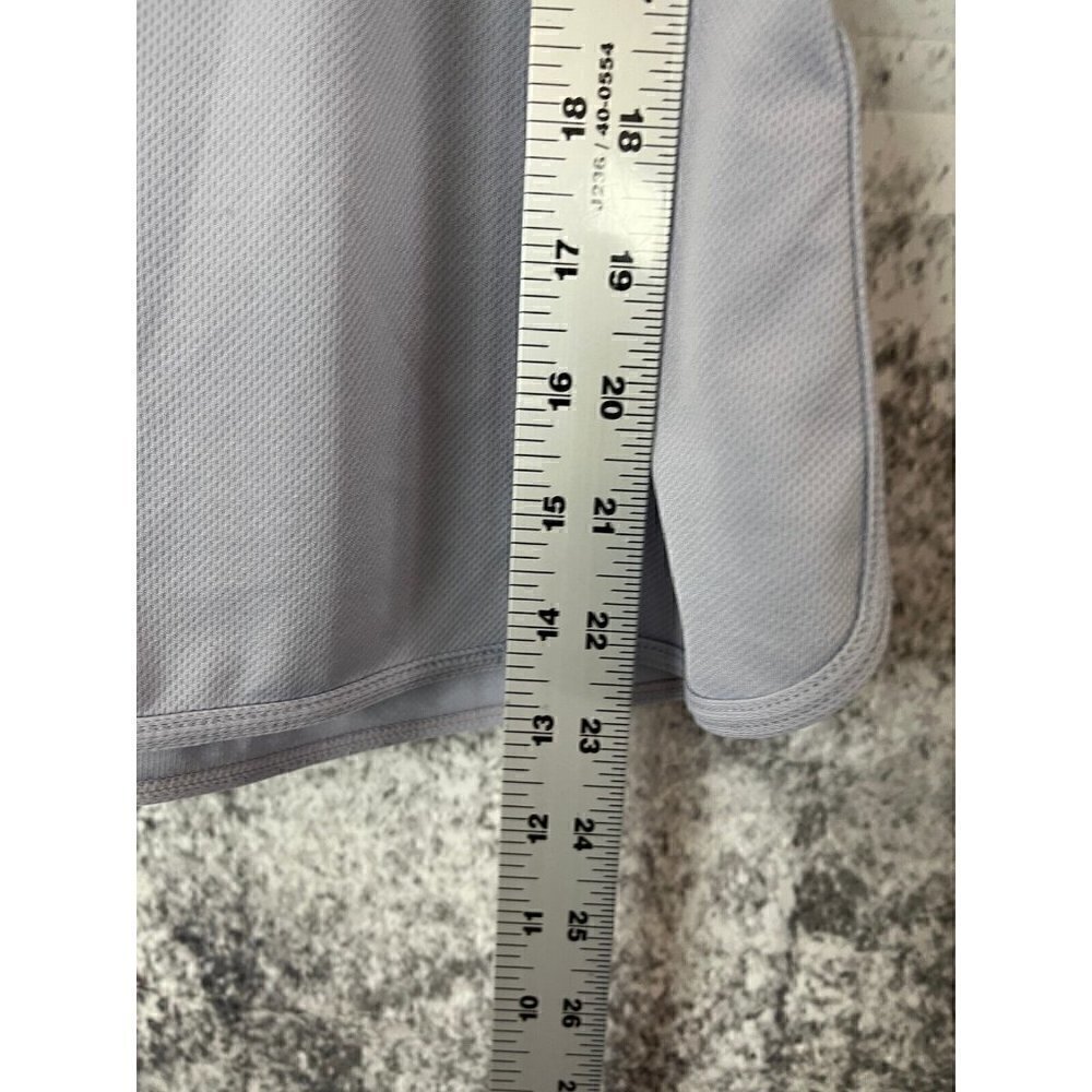 Nike dri fit racer back tank top athletic workout Lilac white women's size M - Picture 9 of 12